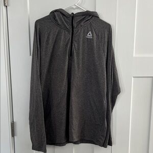 Reebok Charcoal Pullover Hoodie